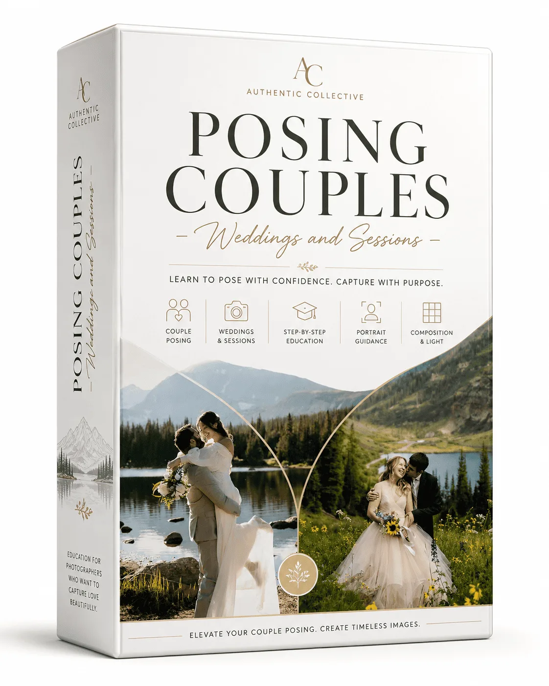 Authentic Collective Posing Couples - Weddings and Sessions
