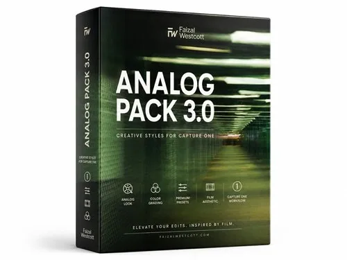 Faizal Westcott - Capture One Preset - ANALOG PACK 3.0