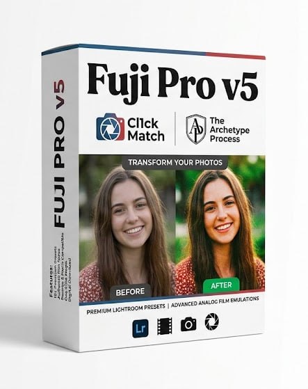 The Archetype Process - Cl1ck Match Fujifilm Pro v5