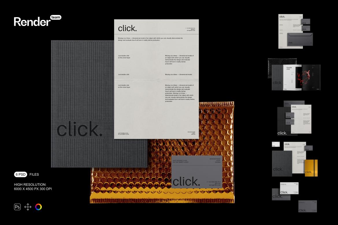 Mockupcloud - Brand Identity Mockup Set