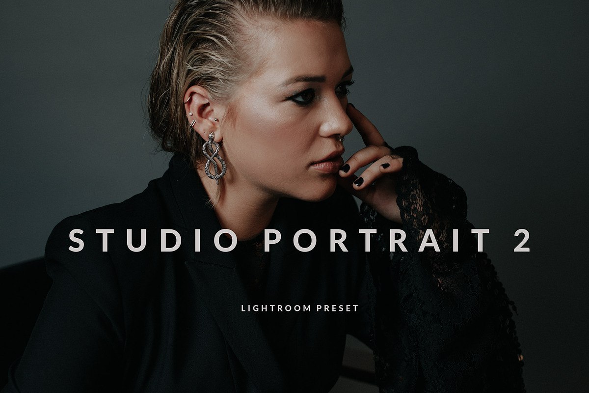 Jenny Wu Presets - Studio Portrait 2 / moody and cinematic