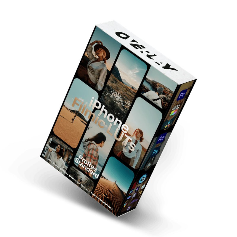 OverlayFX - - iPhone Filmic LUTs - ProRes & Standard Pack