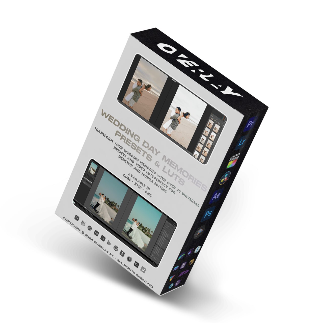 Overlayfx -  Wedding Day Memories LUTs & Presets Collection