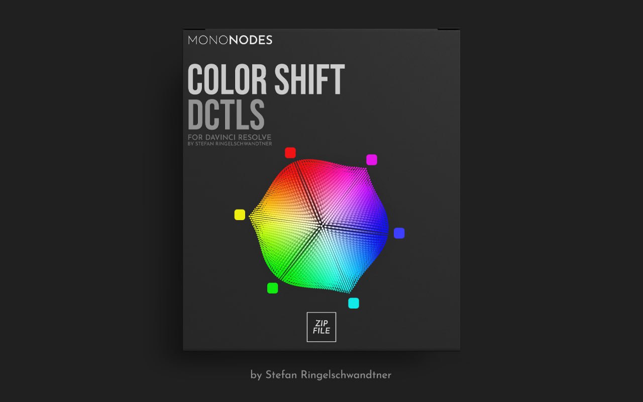 MonoNodes - COLOR SHIFT DCTLS v4.0 for Davinci Resolve