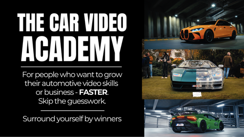TheCarVideo Academy - PowerGrade + LUT for Davinci