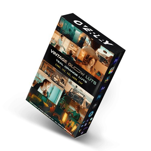 OverlayFX  - Vintage Glow - Teal Orange LUTs Collections