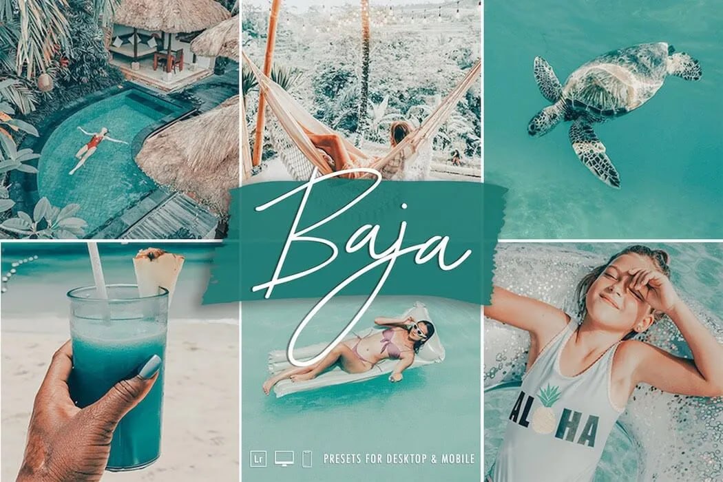 Signature Edits - The Baja Breeze Lightroom Preset Collection