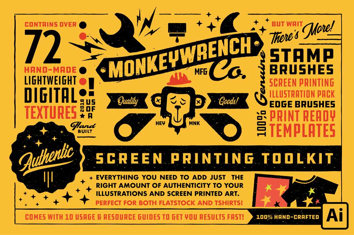 RetroSupply - Authentic Screen Printers Toolkit