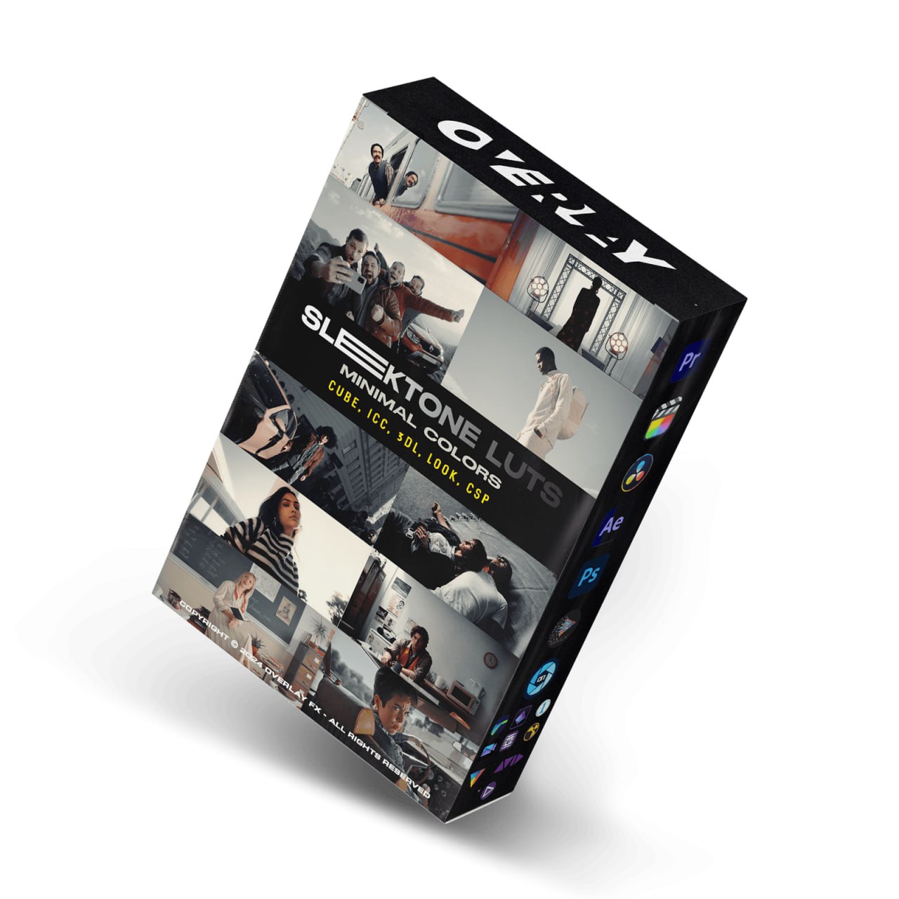 OverlayFX - Sleektone Minimal LUTs and Presets Collection
