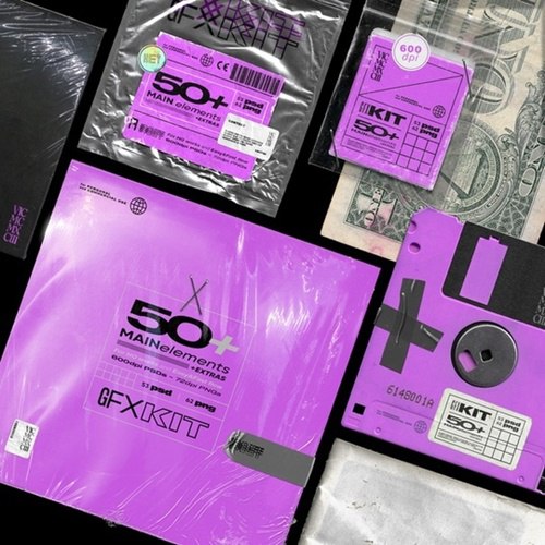 Vicmcmxciii - GFX KIT 50+ elements
