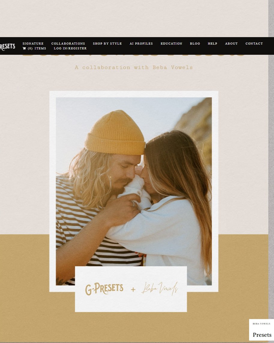 G-Presets - Beba Vowels Presets Pack 01
