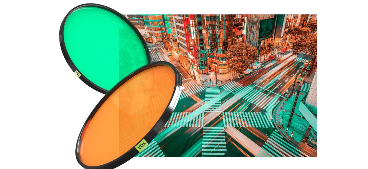 VOXCOLOR - Orange and Teal PRO