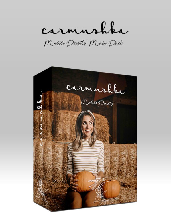 Carmushka Original Mobile Presets - Kreativ Wedding Lightroom Presets & LUTs