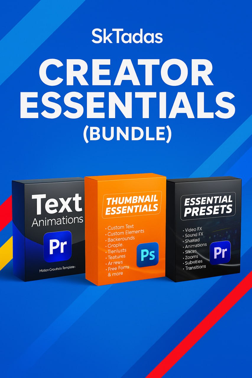 SKTadas - Creator Essentials (Bundle)