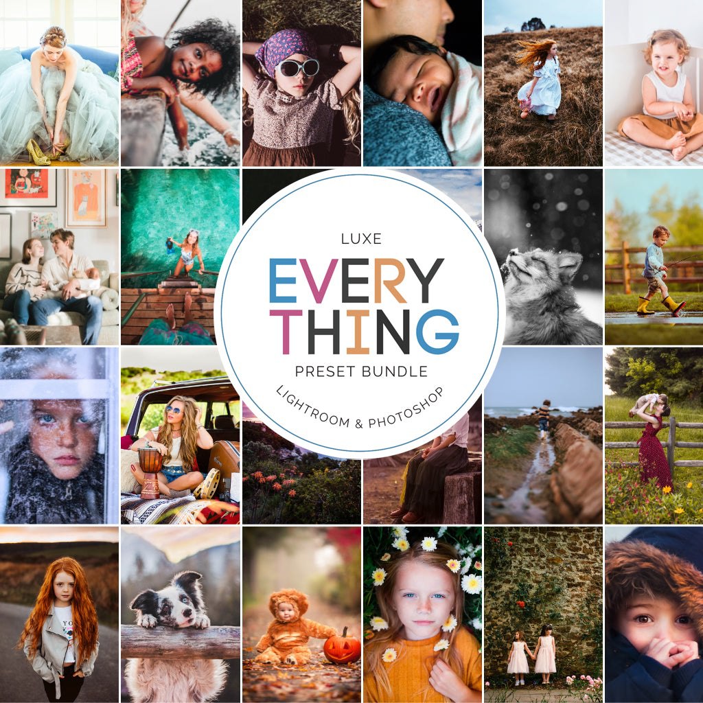 The Luxe Lens - 2025 Everything, Entire Store Lightroom Preset Bundle (107 Collections!)