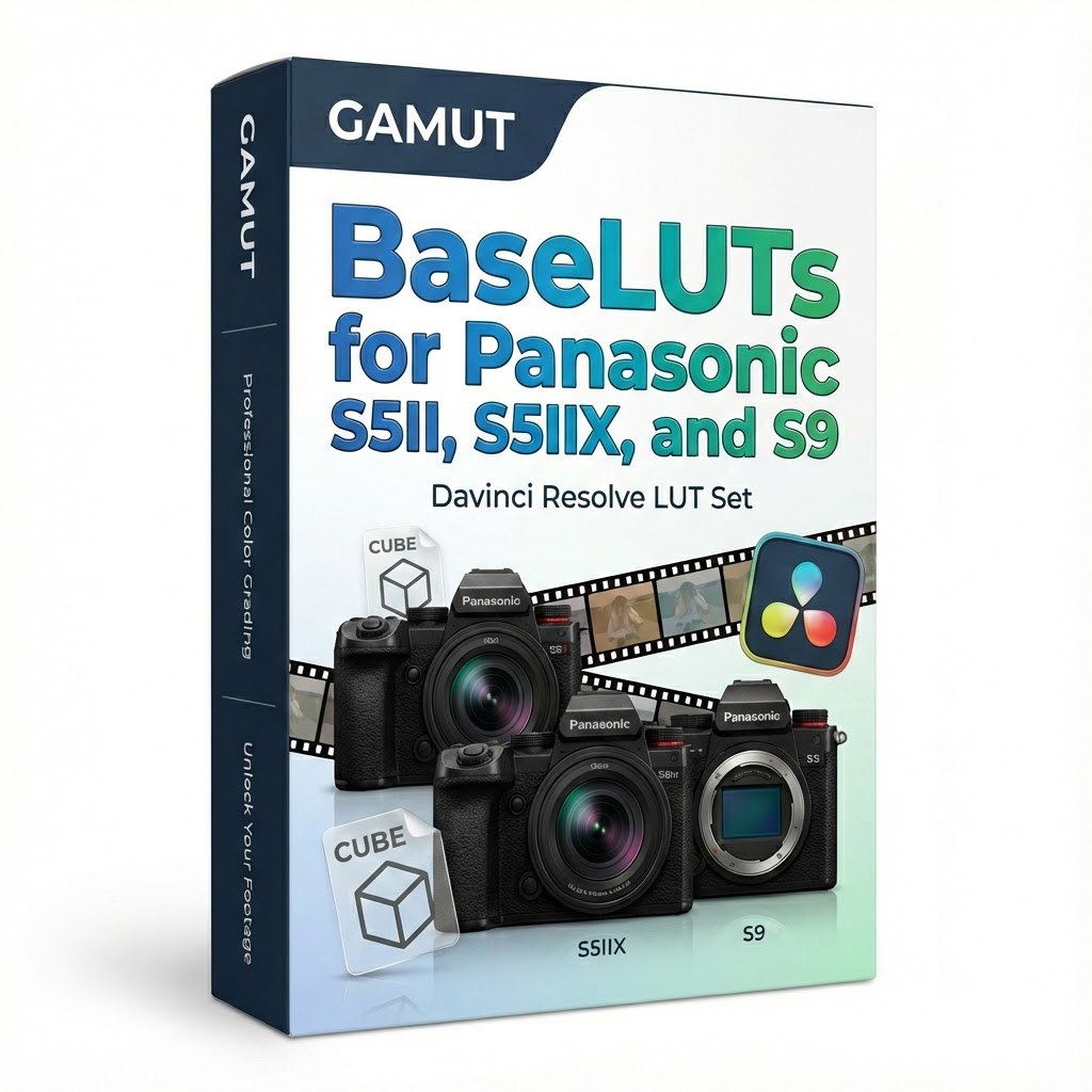 Gamut - BaseLUTs for Panasonic S5II, S5IIX, and S9