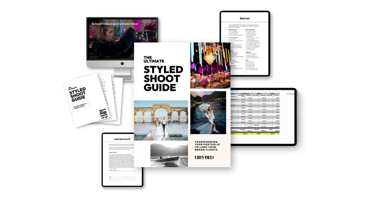Lilly Red - The Ultimate Styled Shoot Toolkit