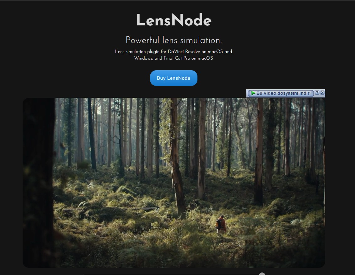 LensNode v1.0.16 for DaVinci Resolve (Win)