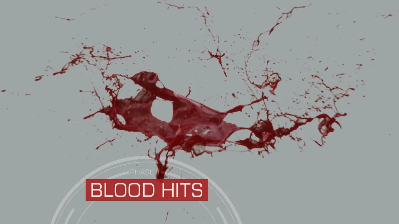 ActionVFX - Blood Hits Stock Footage