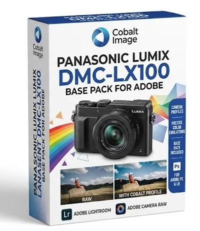 Cobalt Image - Panasonic Lumix DMC-LX100 Base Pack for Adobe