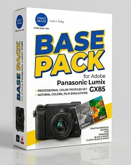 Cobalt Image - Base Pack for Adobe Panasonic Lumix GX85