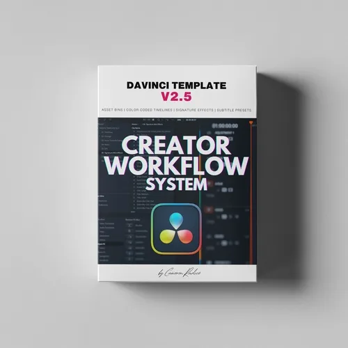 Cameron Radice - DaVinci Resolve Template v2.5