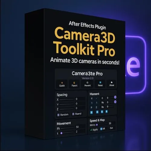 Camera3D Toolkit Pro - After Effects 3D Camera Plugin