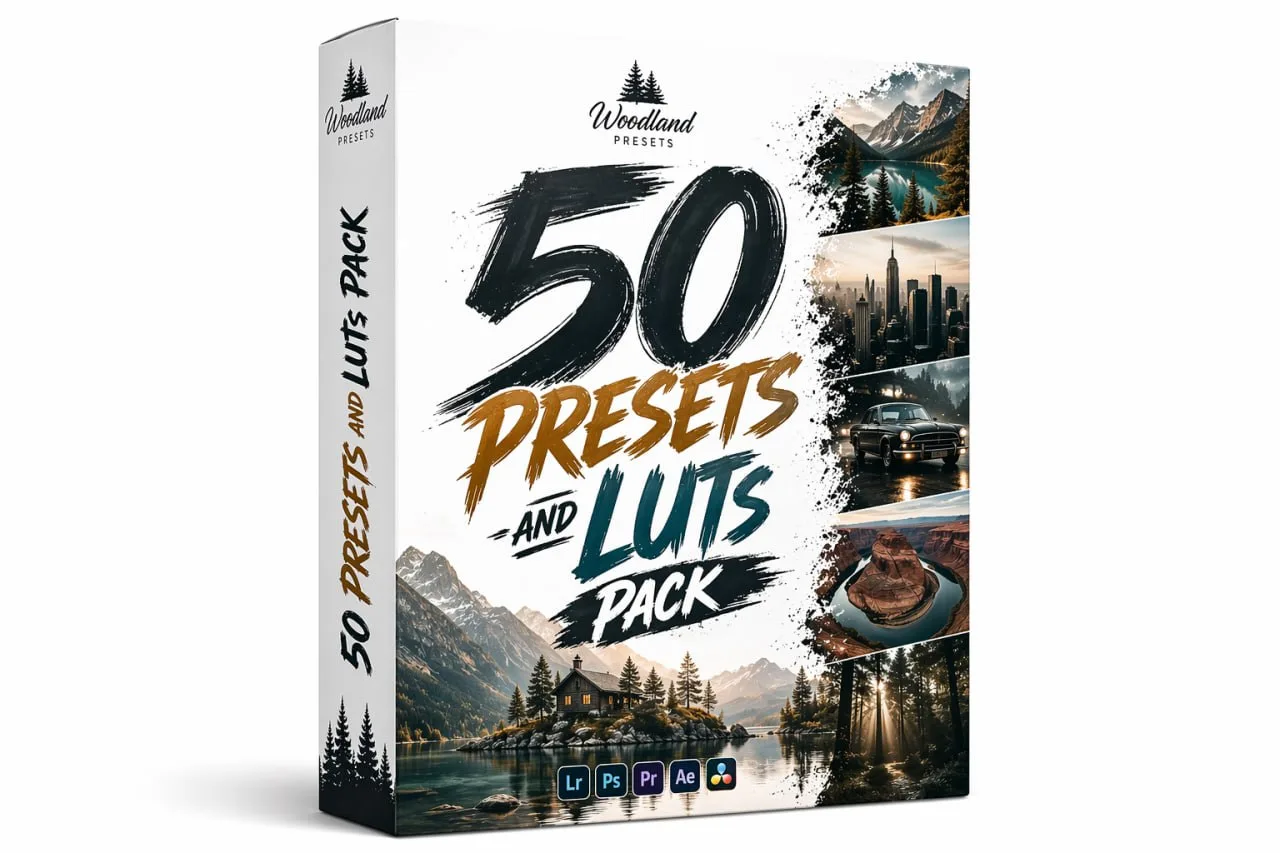 Woodland Presets - 50 Presets and LUTs Pack