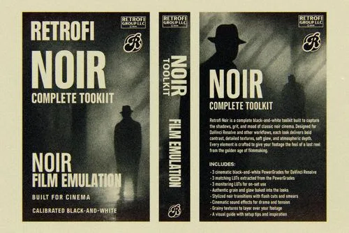 Retrofi - Complete Noir Film Emulation Toolkit