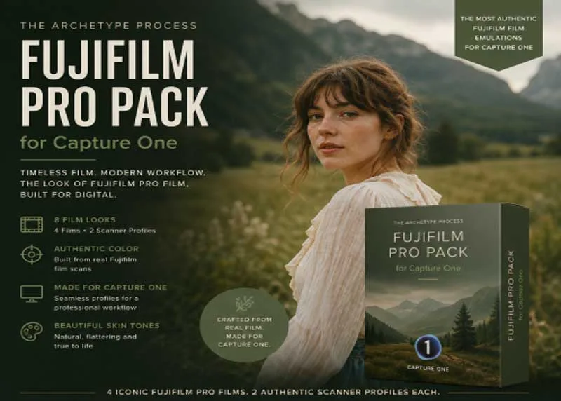The Archetype Process - The Green Pack Pro for Capture One