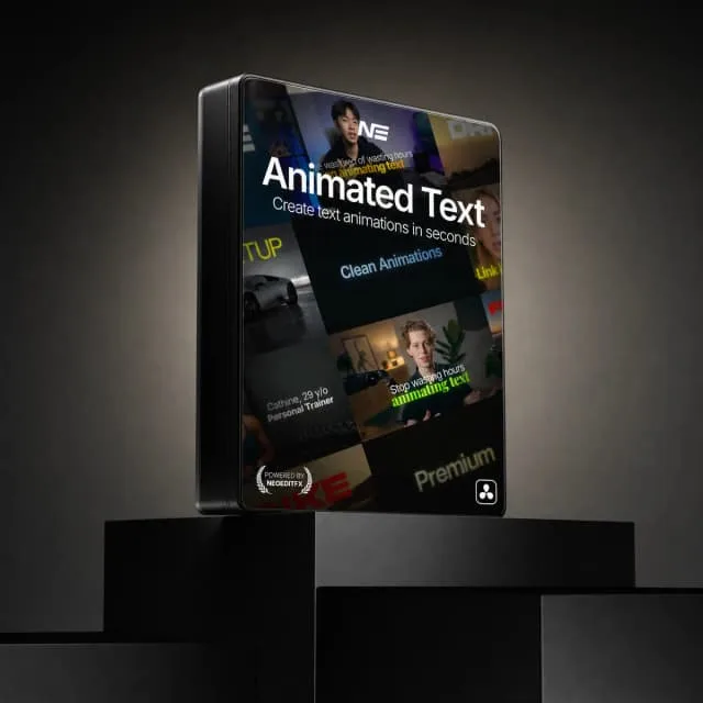 NeoEditFX - Animated Text Pack 2.0 (DVR)