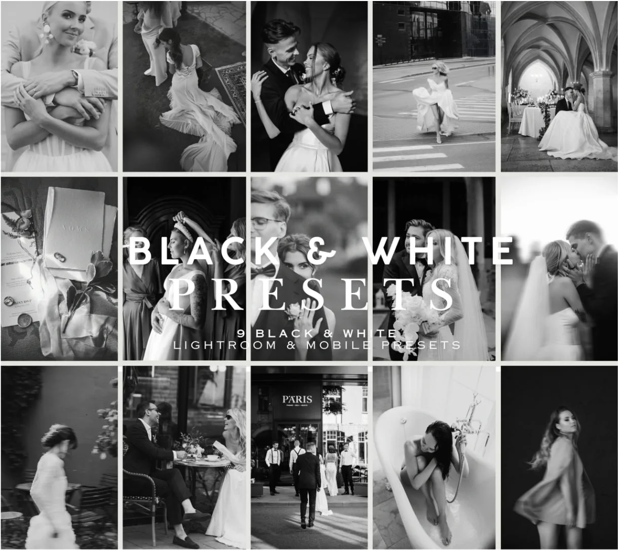 Laura Strandberg - B&W Presets