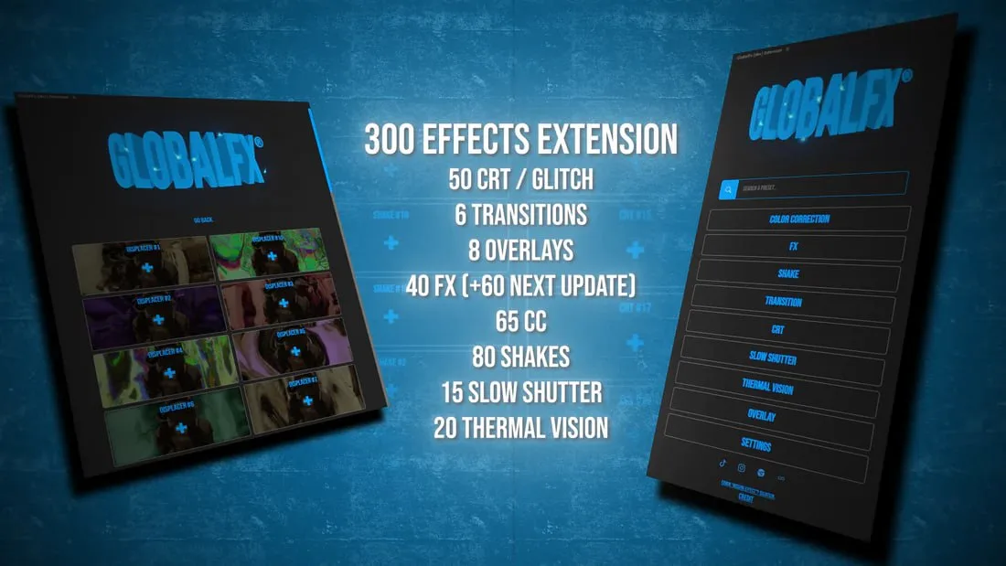 GlobalFX Extension for After Effects