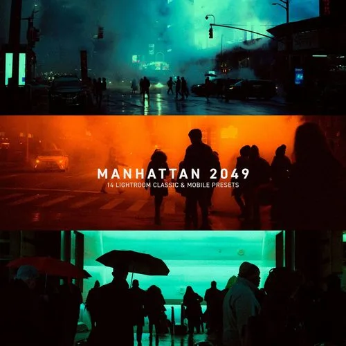 TyronShi - Manhattan 2049 - 14 Cinematic Lightroom Presets For Desktop