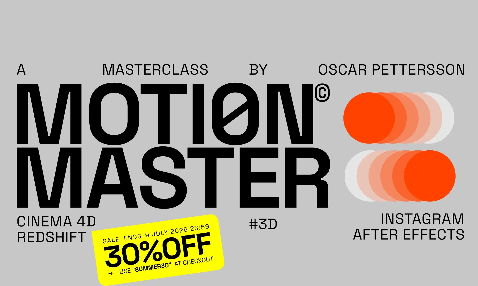 Oscar Pettersson - Motion Master Course