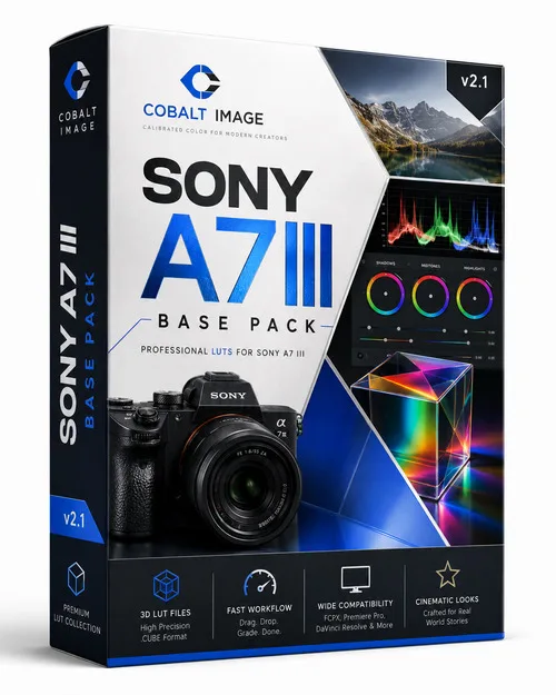Cobalt Image - Base Pack for Sony A7 III v2.1