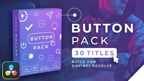 Video Editor Studio - Buttons Title Pack