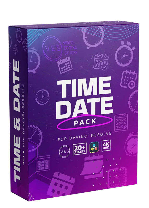 Video Editor Studio - Time & Date Pack